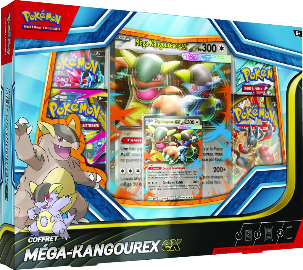 Pokémon JCC : Coffret Méga-Kangourex-ex - FR 