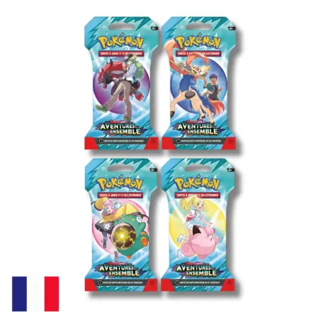 Pokémon JCC Artset EV9 Aventures ensemble sous blister carton