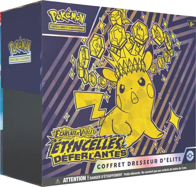 ETB Coffret Pokémon Dresseur D'Elite - Étincelles Déferlantes EV08