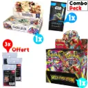 Bundle Display Méga Evolution Pokemon ME01 + Display de boosters Lorcana JCC Fabuleux (24 Boosters) + Booster Star Wars Légendes de la Force - FR