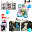 Bundle ETB Coffret dresseur d'élite Méga évolutions ME01 + Yu-Gi-Oh! JCC - 2025 Mega-Pack Bundle + Ultra Pro Portfolio 9 Pochettes A4 Aventures Ensemble  - FR