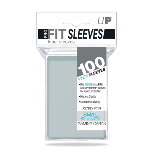 Ultra Pro - PRO-Fit Sachet de 100 protèges cartes petit format (60 x 87 mm) 