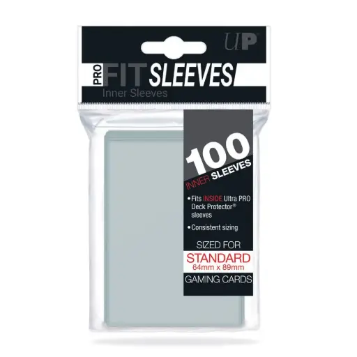 Ultra Pro - Sachet de 100 protèges cartes PRO-Fit taille standard  