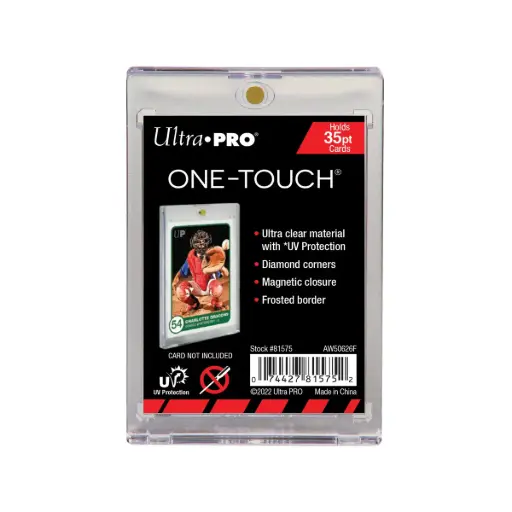 Ultra Pro - Porte-carte ONE-TOUCH à fermeture magnétique anti-UV 