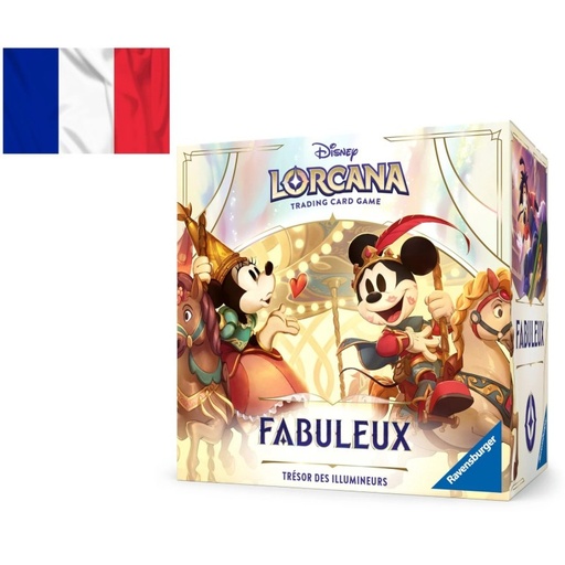 Disney Lorcana JCC : Trove Pack Fabuleux - Le Trésor des Illumineurs - FR 