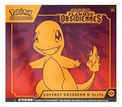 ETB Coffret dresseur d'élite Ev3 Flammes obsidiennes FR 