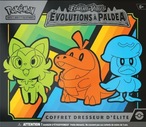 ETB Coffret dresseur d'élite EV2 Evolution à Paldea
