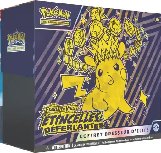 ETB Coffret Pokémon Dresseur D'Elite - Étincelles Déferlantes EV08