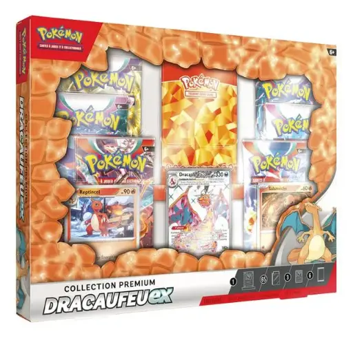 Coffret Collection Premium Dracaufeu ex FR