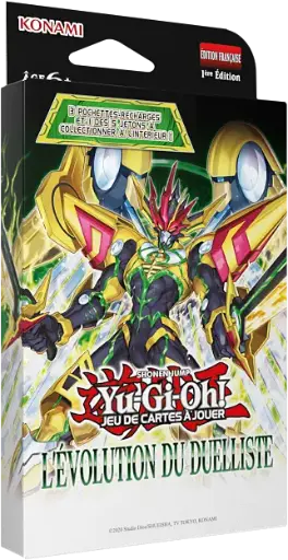 Yu-Gi-Oh! - L'évolution du Duelliste - Tuckbox (3 Boosters) - FR